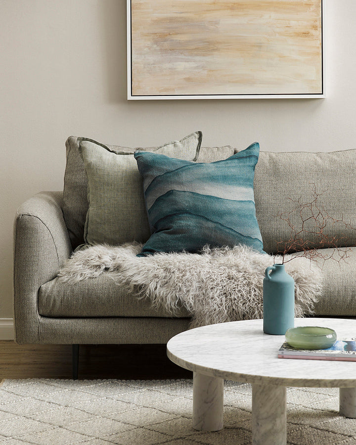Meru Tibetan Lamb Hide Bring a warm and cosy feel to a room with the impossibly soft texture of Tibetan lamb fur. Gorgeously shaggy with a natural curl, our Meru hide adds sumptuous texture and an element of nature into your space. This restful silver ton
