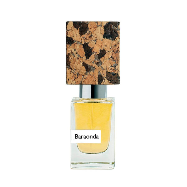 Buy online & save Nasomatto Baraonda Parfum Extrait |Nasomatto |BEON.COM.AU Baraonda by Alessandro Gualtieri is a mysterious addition to the Nasomatto. The name Baraonda means "chaos" or "hype" in Italian, but the perfume itself smells of pleasures of autumn. Delicate glass bowls with red berries, quince and apples apples cooked slowly to fall apart. ... Nasomatto at BEON.COM.AU