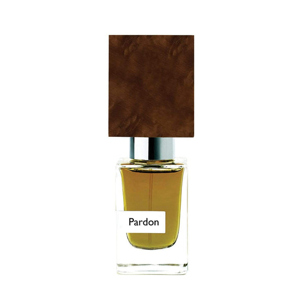 Buy online & save Nasomatto Pardon Parfum Extrait |Nasomatto |BEON.COM.AU Elegant and charming, Nasomatto's Pardon offers a soft, smooth fragrance experience for the skin. Pardon is inspired by the sophisticated and suave gentlemen of the late 18th and early 19th century. It opens with a faintly sweet floral whisper which then moves to hints of dark unsweetened cho... Nasomatto at BEON.COM.AU