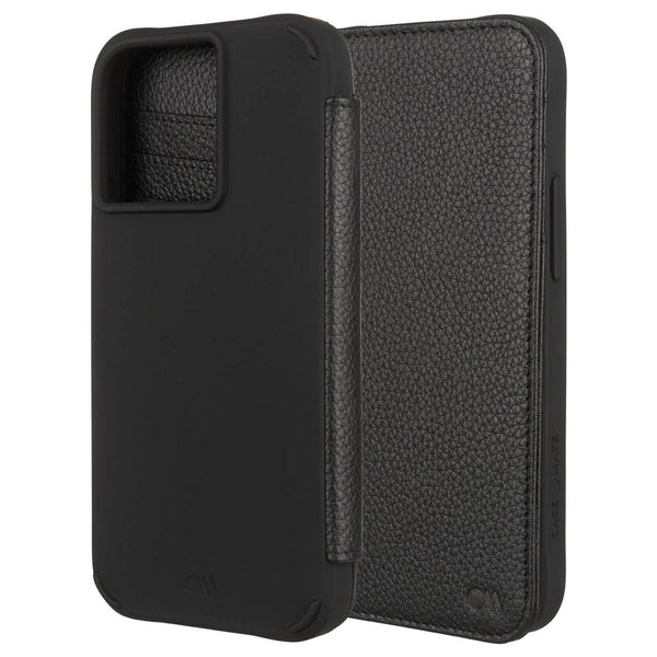 iPhone 13 Pro Max (6.7") CASEMATE Tough Wallet Folio Case W/MagSafe - Black CM046888 CASEMATE