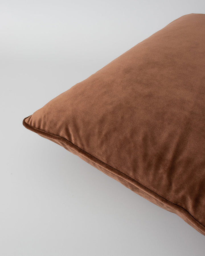 Quattro Cushion Create an alluring and sophisticated space with the sumptuous effect of velvet. Our easy-to-care-for Quattro adds a soft, luxurious addition to any space. Double-sided and featuring a piped edge, the Quattro is made from durable polyester