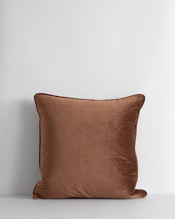 Quattro Cushion Create an alluring and sophisticated space with the sumptuous effect of velvet. Our easy-to-care-for Quattro adds a soft, luxurious addition to any space. Double-sided and featuring a piped edge, the Quattro is made from durable polyester
