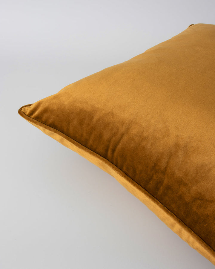 Quattro Cushion Create an alluring and sophisticated space with the sumptuous effect of velvet. Our easy-to-care-for Quattro adds a soft, luxurious addition to any space. Double-sided and featuring a piped edge, the Quattro is made from durable polyester