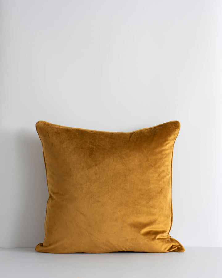 Quattro Cushion Create an alluring and sophisticated space with the sumptuous effect of velvet. Our easy-to-care-for Quattro adds a soft, luxurious addition to any space. Double-sided and featuring a piped edge, the Quattro is made from durable polyester