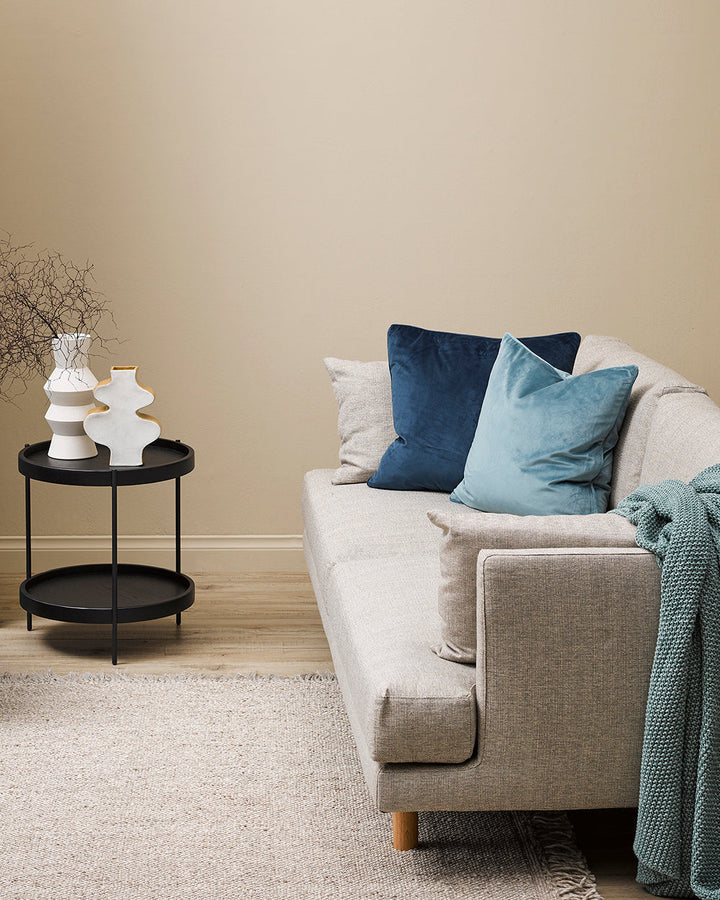 Quattro Cushion Create an alluring and sophisticated space with the sumptuous effect of velvet. Our easy-to-care-for Quattro adds a soft, luxurious addition to any space. Double-sided and featuring a piped edge, the Quattro is made from durable polyester