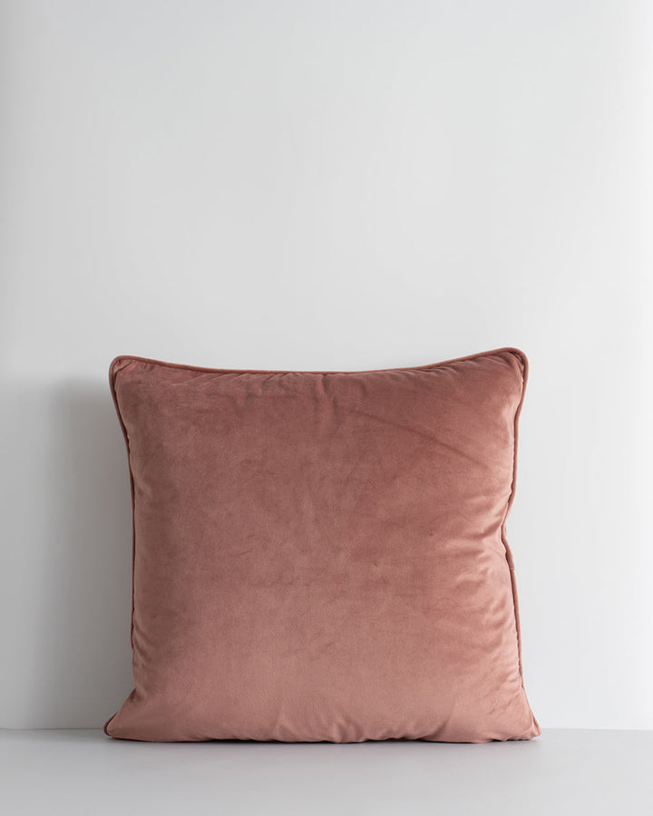 Quattro Cushion Create an alluring and sophisticated space with the sumptuous effect of velvet. Our easy-to-care-for Quattro adds a soft, luxurious addition to any space. Double-sided and featuring a piped edge, the Quattro is made from durable polyester