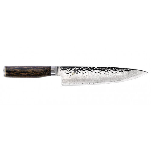 Buy online & save Shun Premier Chefs Knife 20cm |Shun |BEON.COM.AU The Shun Premier Chef Knife is suitable for all chopping tasks, if you only purchase one knife, this is the knife you should add to your kitchen. The Premier range of knives from Shun are made with the same high standard as all other Shun knives. Each knife will take 100 handcrafted steps to comp... Shun at BEON.COM.AU