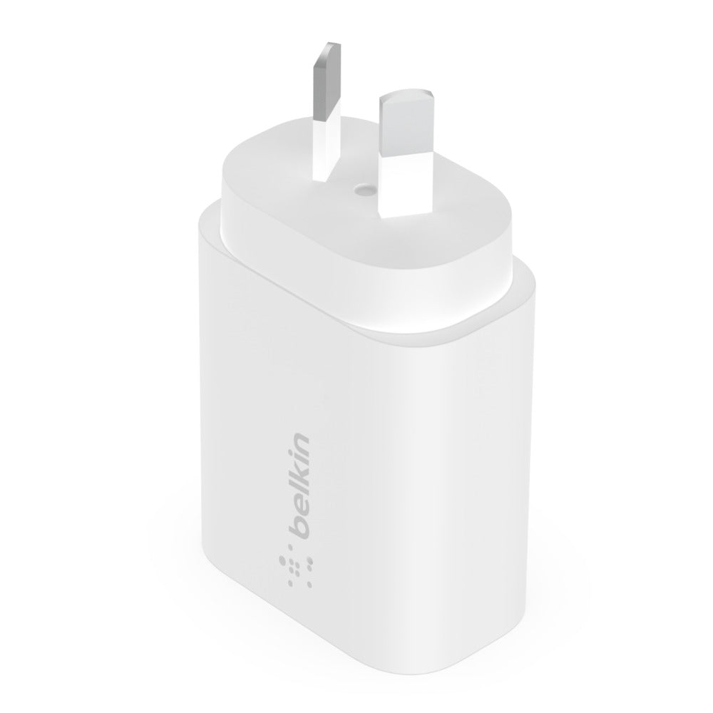 Belkin Boost Charge USB-C PD 3.0 PPS Wall Charger 25W - White WCA004AUWH Belkin