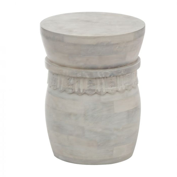 Amalfi Kasbah Side Table White Wash 35x35x45cm This Amalfi side table is unique, charming and sophisticated. With an eccentric silhouette and white colour palette, it’s both stylish and practical. Made from mango wood, it’s the perfect statement piece. Pl