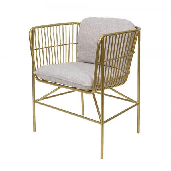 Amalfi Fabien Chair White 61x54x72.5cm Amalfi’s beauty centres on its diversity – there are unique pieces to suit every taste.Decorative chairs are great for enriching any space.This Fabien Chair is both stylish and practical.Made from metal and polyester