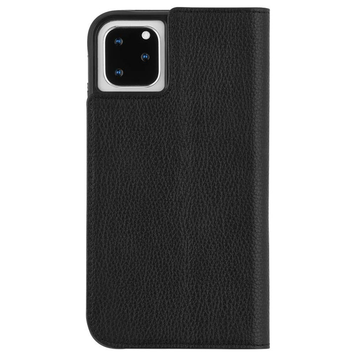 iPhone 11 Pro (5.8") CaseMate Leather Wallet Folio Case - Black CM039500 Casemate