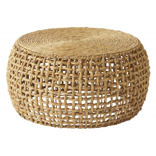 Amalfi Anguila Coffee Table Natural 80x80x40cm When adding a touch of charm to your interiors, Amalfi has you covered.This Anguila Coffee Table is both stylish and practical.Woven from water hyacinth, it’s a statement piece that will last for many years t