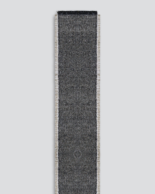 Ulster Floor Runner Add a refined statement to your entrance with this generous 80x500cm runner. Handwoven wool and linen fibres bring a lovely textured feel to your space, while two-tone fringing adds the subtle finish to this beautiful design. Australia