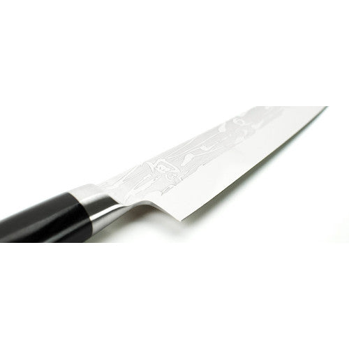 BEON.COM.AU Shun knives have taken over 50 years of manufacturing processes to form the perfect knife that they are known to be. The clad-steel blade that is rust free with 16 layers of high carbon stainless steel clad onto each side of a VG10 "super steel" center - meaning the knife will retain it... Shun at BEON.COM.AU