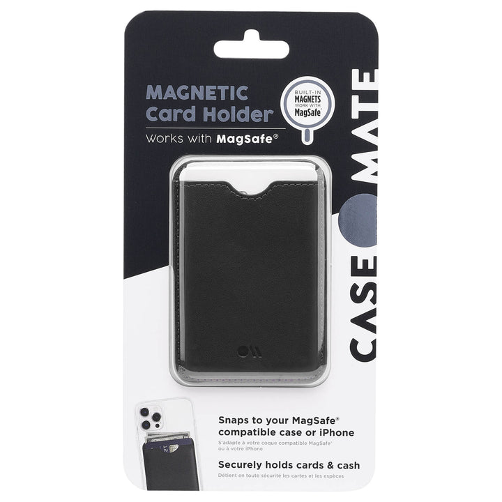 iPhone 13/12 Series CASEMATE CardHolder Work With MagSafe - Black CM046312 CASEMATE