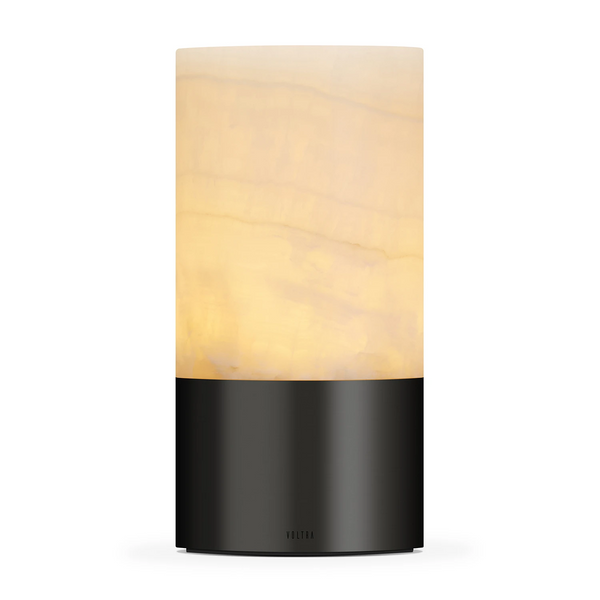 Buy online & save Totem - Alabaster |Voltra Lighting |BEON.COM.AU Precision cut alabaster creates an even illumination. The use of stone makes each piece unique and gives the lamp an impressive weight. Totem Lamp Voltra Lighting at BEON.COM.AU