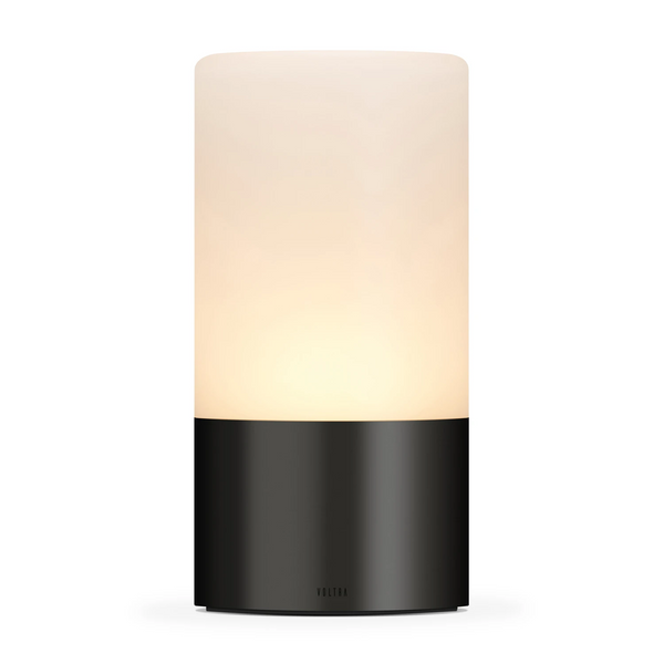Buy online & save Totem - Frosted |Voltra Lighting |BEON.COM.AU A soft, ambient diffuser is designed to gently disperse light, creating a warm glow. Grounded with a contrasting metal base. Totem Lamp Voltra Lighting at BEON.COM.AU