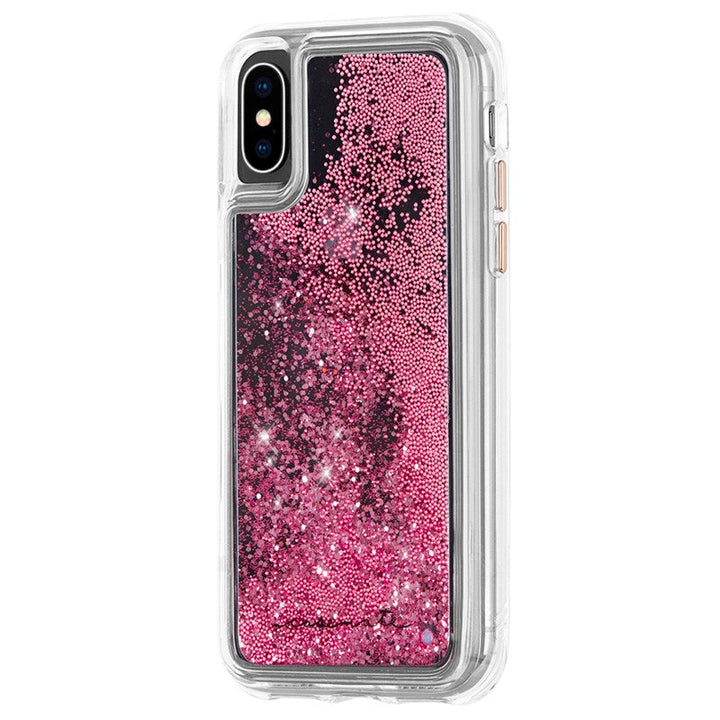 IPHONE XS/X CASEMATE WATERFALL GLITTER CASE - ROSE GOLD CM037708 Casemate