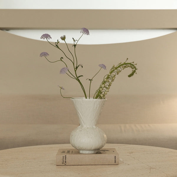 DOU vase - Speckled White