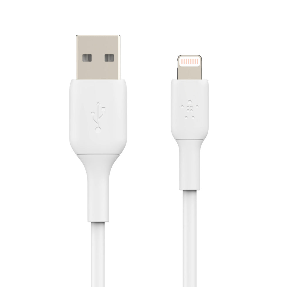 BELKIN BOOSTCHARGE Lightning to USB-A Cable 1 Meter - White CAA001BT1MWH Belkin