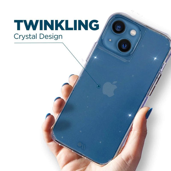 iPhone 14 (6.1") CaseMate Sheer Crystal Case - Clear CM049176 Casemate