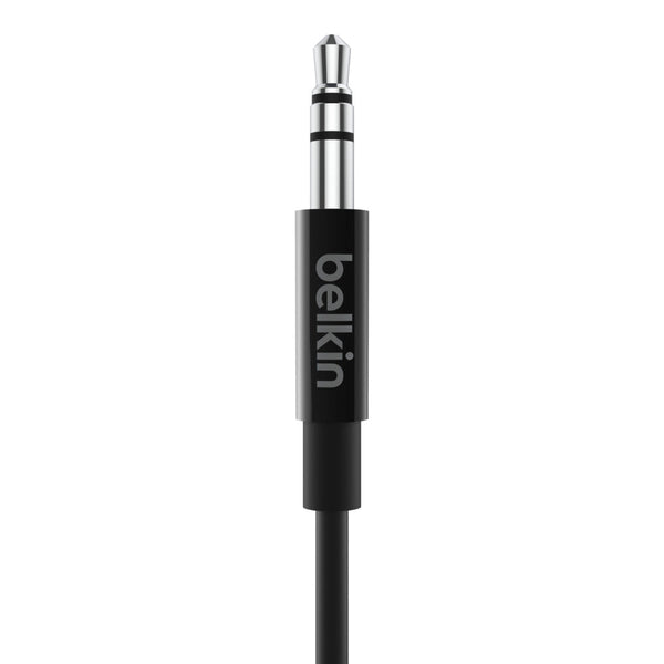 BELKIN RockStar 3.5mm Audio Cable with USB-C Connector 90cm - Black F7U079bt03-BLK Belkin